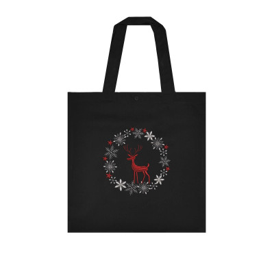 Torba ekologiczna м.Р-395/1 z haftem Jeleń bożonarodzeniowy TM Jarosław